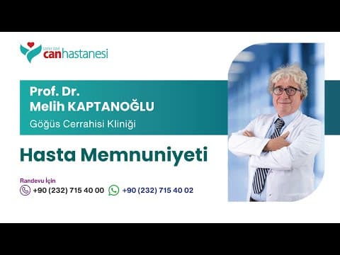Prof. Dr. Melih Kaptanoğlu videosunun kapak görseli